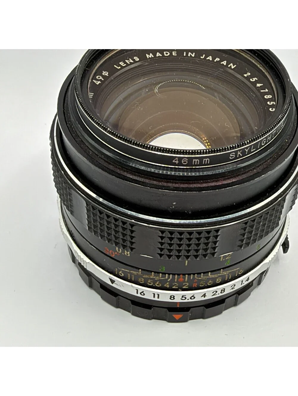 Miranda RE-II 35mm Film Camera Kit 50mm f/1.4 Lens Flash WLF Untested As-Is